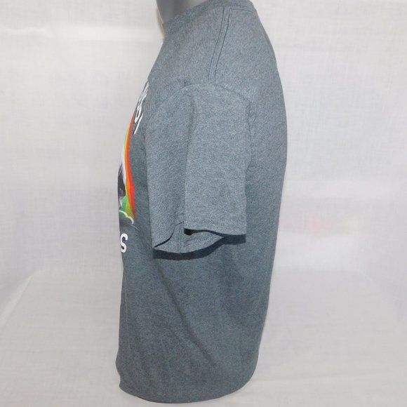 RHINOS ARE JUST  CHUBBY UNICORNS Las Vegas Rainbow Mens M Graphic T Shirt - Picture 6 of 7